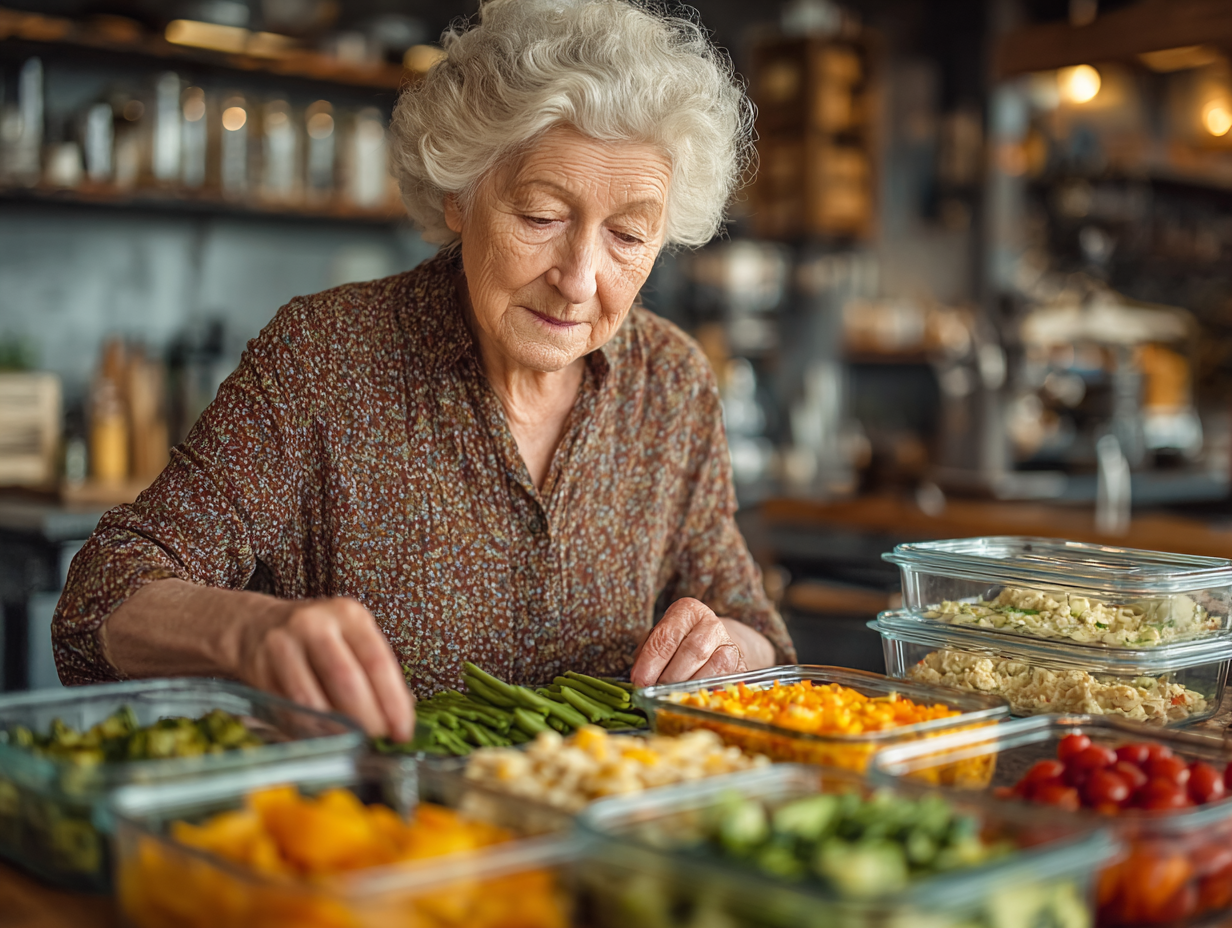 Спокійна жінка медитує вранці біля вікна